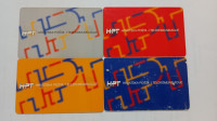 Telefonske kartice HPT - 4 komada, set