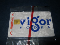 Vigor vodka,nerabljena telefonska kartica ,200 impulsa