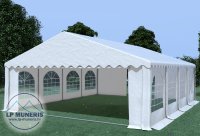 Šatori / šator 4mx8m, PVC 500 g/m2, pojačana konstrukcija, AKCIJA