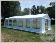 Šatori / Party šator 6x12m, PVC 500 g/m2, Premium