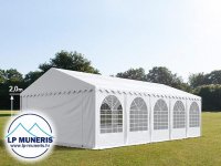 Party šator 5x10m, XXL PRO sa pojačanom konstrukcijom, PVC 550 g/m2