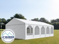 Party šator 6x10m, XXL PRO sa pojačanom konstrukcijom, PVC 550 g/m2