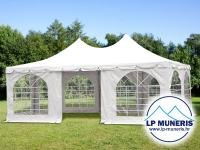 Šatori / Šator pagoda 4x6m, PVC 500 g/m2, 100% vodonepropusan, novo