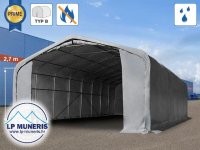 Šator skladišni Wikinger, 6x12m, PVC 720 g/m2, ulaz 3,1m, novo