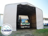 Skladišni šator Wikinger, 8X12M, PVC 720 g/m2, ulaz 4,5m, novo