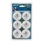 Loptice za stolni tenis Joola Rossi 1*, bijela, set od 6 komada