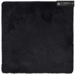 Čupavi tepih s visokim vlaknima NAVARRA crni 200x200 cm - Crna 200 x 2