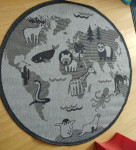 Dječiji tepih promjera 120 cm