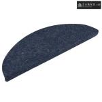 Prostirke za stepenice samoljepljive 10 kom 56x17x3 cm plave poluokrug