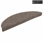 Prostirke za stepenice, samoljepljive, 15 kom, 56x17x3 cm, bež, poluok