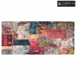 Perivi tepih s patchworkom 80 x 300 cm raznobojni - Patchwork 80 x 300