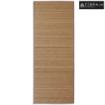 Pravokutni tepih od smeđeg bambusa 80 x 200 cm - Smeđa 80 x 200 cm