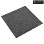 Tepih 20 kom. Antracit 50 x 50 cm 100% Polipropilen - Antracit