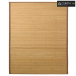 Tepih od bambusa 160 x 230 cm smeđi - Smeđa 160 x 230 cm