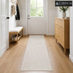 Tepih Krem 50 x 100 cm 100% poliester 3 mm Mogu se prati - Krem 50 x 1