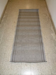 Tepih manji sivi 198 x 78,5 cm
