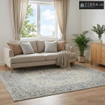 Tepih ORIZ Krem 160 x 230 cm 100% poliester - Krem 160 x 230 cm