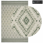 Tepih za područje OLITE Prirodna i zelena 160 x 230 cm PET