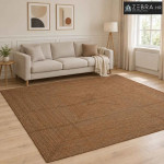 Tepih za područje Siva 300 x 300 cm Juta - 300 x 300 cm Siva