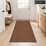 Tepih za područje Siva 80 x 250 cm Juta - 80 x 250 cm Siva