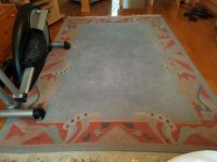 Tepih vuneni 260 x 164 cm za dnevnu sobu
