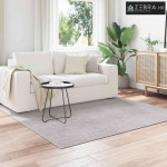 Tepisi za područja LUGO Krem i Siva 120 x 120 cm Poliester - Krem i si