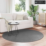 Tepisi za područja Kružni Antracit Ø 160 CM