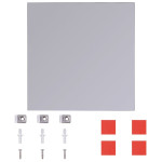 vidaXL Staklena ogledala bez okvira 8 kom 20,5 cm（242729）