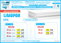 STIROPOR - AKCIJA - "LIMOPOR EPS"