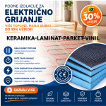 Termoizolacijske ploče za podno grijanje STR6