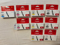 Canon CLI-581 original tinte XL / XXL – 9 kom – sve neotvorene – 120 €
