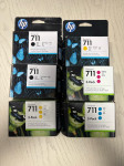 HP 711 original patrone za ploter – Black, Cyan, Magenta, Yellow