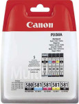 Komplet 5 tinti Canon PGI-580PGBK + 4× CLI-581 (BK,C,M,Y) / 2078C005 -