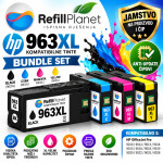 HP 963XL – kompatibilne tinte BUNDLE SET + Anti-Update čipovi