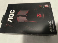 AOC Agon AGM700 gaming miš, 16.000 DPI, RGB, crna (AGM700DRCR) - NOVI