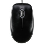 Logitech B110 Silent - žičani miš, crni
