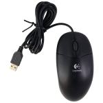 Logitech USB PS/2 optički miš (crni)