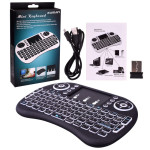 *NOVO*MINI WIRELESS KEYBOARD MOUSE COMBO BLACK WITH THE TOUCHPAD*