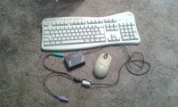 Miš i Tipkovnica bežična PS2