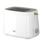 Beko Toster TAM 4220 W – 800 W snage, 2 utora, 7 razina pečenja, Funkc