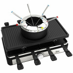 Zilan Električni Roštilj / Raclette / Fondue od sira, 3u1, 1400W - ZLN