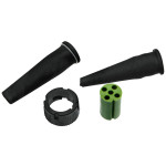 Kućište konektora, 5 polna zelena utičnica (pristaje na Multipoint)