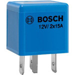 Relej 12V, 2x15A (0 332 015 006)