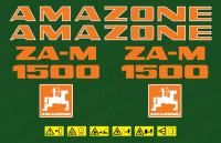 Zamjenske naljepnice za poljoprivredne strojeve AMAZONE ZA-M 1500
