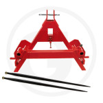 Nosač rolo bala preklopni