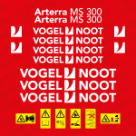 Zamjenske naljepnice za polj. stroj Vogel Noot Arterra MS 300