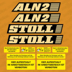 Zamjenske naljepnice za poljoprivredni stroj Stoll ALN 2