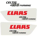 Zamjenske naljepnice za traktor Claas FARMING 456
