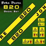 Zamjenske naljepnice za traktor John Deere 820 (ng)
