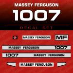 Zamjenske naljepnice za traktor Massey Ferguson 1007